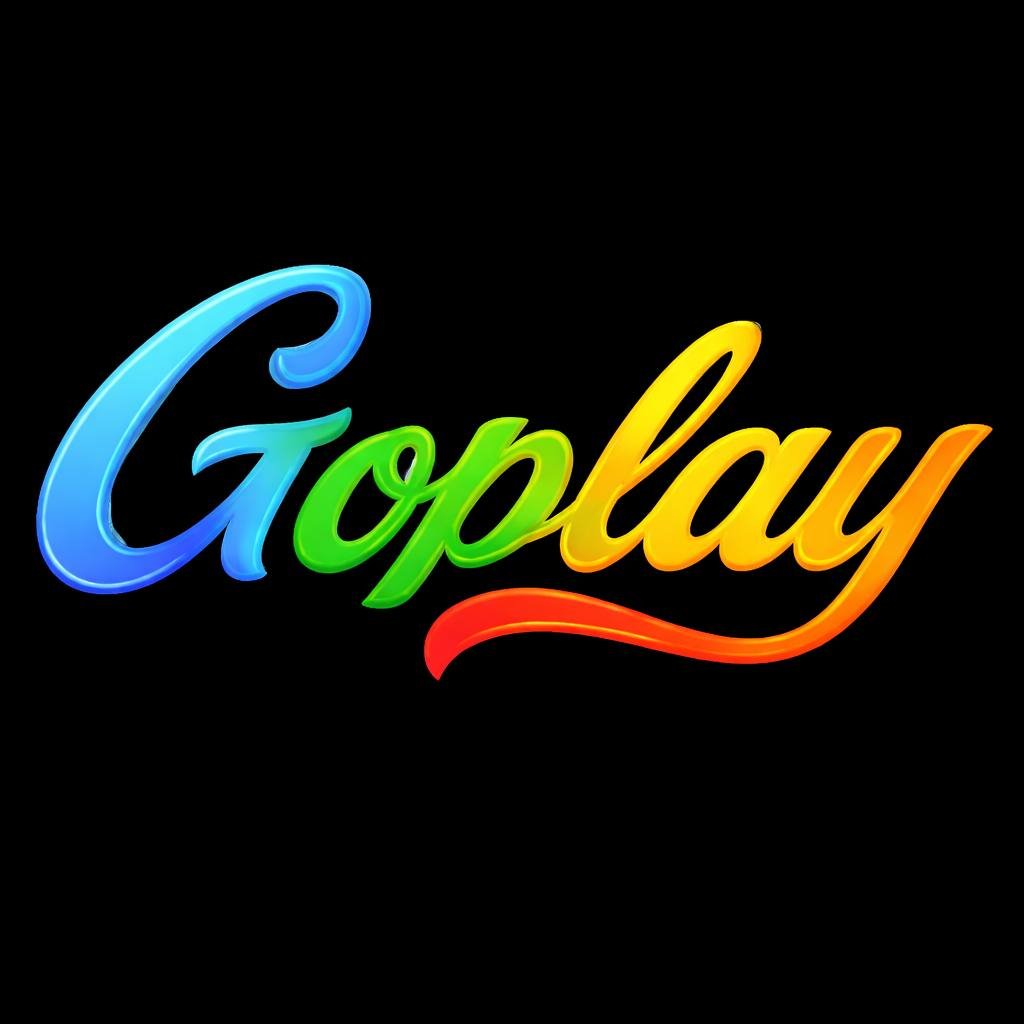GOPLAY fantasy gaming logo with modern design and bold typography